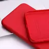 Чохол бампер для Motorola Moto G14 Anomaly Silicone (з мікрофіброю) Red (Червоний) 