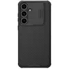 Противоударный чехол бампер Nillkin CamShield Pro (шторка на камеру) для Samsung Galaxy S24 Plus Black (Черный) Противоударный чехол бампер Nillkin CamShield Pro (шторка на камеру) для Samsung Galaxy S24 Plus Black (Черный)