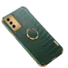 Чохол бампер для Samsung Galaxy S24 Ultra Anomaly X-Case (з кільцем-тримачем) Green (Зелений) 