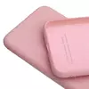 Чохол бампер для OnePlus Ace 3 / 12R Anomaly Silicone (з мікрофіброю) Sand Pink (Пісочний Рожевий)