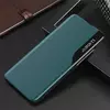 Чехол книжка для Xiaomi Poco F3 Anomaly Smart View Flip Green (Зеленый)