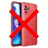 Чехол бампер для Xiaomi Redmi Note 10 Anomaly Leather Fit Red (Красный)
