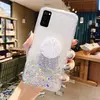 Чехол бампер Anomaly Pop Socket для Samsung Galaxy A72 Silver (Серебристый)