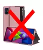 Чехол книжка Anomaly Smart Window для Samsung Galaxy M51 Rose Gold (Розовое золото)