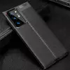 Чехол бампер для Samsung Galaxy Note 20 Ultra Anomaly Leather Fit Black (Черный)