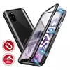Чехол бампер для Samsung Galaxy S20 Anomaly Magnetic 360 With Glass Black (Черный)