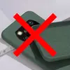 Чехол бампер для Xiaomi Poco X3 NFC Anomaly Silicone Dark Green (Темно Зеленый)