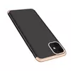 Чехол бампер для iPhone 11 GKK Dual Armor Black&Gold (Черный&Золотой)