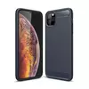 Чехол бампер для iPhone 11 iPaky Carbon Fiber Blue (Синий)