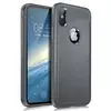 Чехол бампер для iPhone Xs Lenuo Leather Fit Gray (Серый)