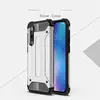 Чехол бампер для Xiaomi Mi9 Lite Rugged Hybrid Tough Armor Silver (Серебристый)