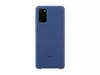 Чехол бампер для Samsung Galaxy S20 Plus Samsung Silicone Cover Blue (Синий)
