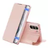 Чехол книжка для Samsung Galaxy S21 FE Dux Ducis Skin X Pink (Розовый)