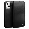 Чехол книжка для iPhone 13 Qialino Classic Leather Black (Черный) Чехол книжка для iPhone 13 Qialino Classic Leather Black (Черный)