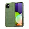 Противоударный чехол бампер для Xiaomi Redmi A1 Plus / Redmi A2+ Anomaly Rugged Shield Green (Зеленый)