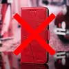 Премиальный чехол книжка для Samsung Galaxy A34 Anomaly K&#039;try Premium Red (Красный)