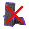 Противоударный чехол бампер для Xiaomi Poco M5 Nevellya Case (встроенная подставка) Purple (Пурпурный)
