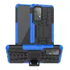 Противоударный чехол бампер для Samsung Galaxy A73 5G Nevellya Case (встроенная подставка) Blue (Синий)