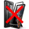 Протиударний чохол бампер Supcase Unicorn Beetle PRO для Samsung Galaxy S22 Ultra Black (Чорний)