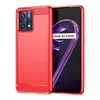 Протиударний чохол бампер для Realme 9 5G / 9 Pro iPaky Carbon Fiber Red (Червоний) Протиударний чохол бампер для Realme 9 5G / 9 Pro iPaky Carbon Fiber Red (Червоний)