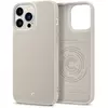 Премиальный чехол бампер Cyrill Leather Brick для iPhone 14 Pro Max Cream (Кремовый)