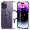 Противоударный чехол бампер Spigen Ultra Hybrid MagSafe для iPhone 14 Pro Deep Purple (Фиолетовый) ACS05585 Противоударный чехол бампер Spigen Ultra Hybrid MagSafe для iPhone 14 Pro Deep Purple (Фиолетовый) ACS05585