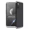 Ультратонкий чехол бампер для Oppo Reno 10 / Reno 10 Pro GKK Dual Armor Black / Silver (Черный / Серебристый) Ультратонкий чехол бампер для Oppo Reno 10 / Reno 10 Pro GKK Dual Armor Black / Silver (Черный / Серебристый)