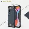 Противоударный чехол бампер для Xiaomi Mi10 / Mi10 Pro Anomaly Rugged Hybrid Dark Blue (Темно Синий)