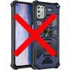 Протиударний чохол бампер для Motorola Moto G24 Power Anomaly Hybrid Armor (вбудована підставка) Blue (Синій)