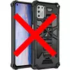 Протиударний чохол бампер для Motorola Moto G24 Power Anomaly Hybrid Armor (вбудована підставка) Black (Чорний)