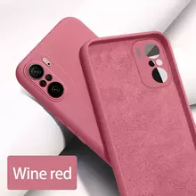 Чехол бампер для Xiaomi Poco F3 Anomaly Silicone Camellia (Камелия)