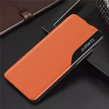 Чехол книжка для Xiaomi Poco F3 Anomaly Smart View Flip Orange (Оранжевый) Чехол книжка для Xiaomi Poco F3 Anomaly Smart View Flip Orange (Оранжевый)