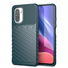Чехол бампер для Xiaomi Poco F3 Anomaly Thunder Green (Зеленый) Чехол бампер для Xiaomi Poco F3 Anomaly Thunder Green (Зеленый)