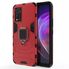Чехол бампер для Vivo V21 Anomaly Defender S Red (Красный) Чехол бампер для Vivo V21 Anomaly Defender S Red (Красный)