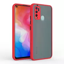 Чехол бампер для Vivo Y30 Anomaly Fresh Line Red (Красный) Чехол бампер для Vivo Y30 Anomaly Fresh Line Red (Красный)