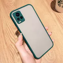 Чехол бампер для Vivo V21 Anomaly Fresh Line Dark Green (Темно Зеленый) Чехол бампер для Vivo V21 Anomaly Fresh Line Dark Green (Темно Зеленый)