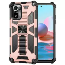 Чехол бампер для Xiaomi Redmi Note 10 Pro Anomaly Hybrid Armor Rose Gold (Розовое золото) Чехол бампер для Xiaomi Redmi Note 10 Pro Anomaly Hybrid Armor Rose Gold (Розовое золото)