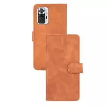 Чехол книжка для Xiaomi Redmi Note 10 Pro Anomaly Leather Book Brown (Коричневый) Чехол книжка для Xiaomi Redmi Note 10 Pro Anomaly Leather Book Brown (Коричневый)