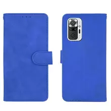 Чехол книжка для Xiaomi Redmi Note 10 Pro Anomaly Leather Book Blue (Синий) Чехол книжка для Xiaomi Redmi Note 10 Pro Anomaly Leather Book Blue (Синий)