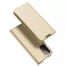 Чехол книжка для Samsung Galaxy A52 Dux Ducis Skin Pro Gold (Золотой)