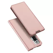 Чехол книжка Dux Ducis Skin Pro Case для Xiaomi Redmi Note 10 Pro Rose Gold (Розовое золото) Чехол книжка Dux Ducis Skin Pro Case для Xiaomi Redmi Note 10 Pro Rose Gold (Розовое золото)