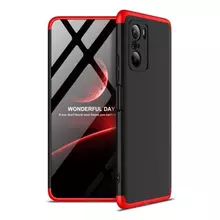 Чехол бампер для Xiaomi Poco F3 GKK Dual Armor Black&Red (Черный&Красный) Чехол бампер для Xiaomi Poco F3 GKK Dual Armor Black&Red (Черный&Красный)