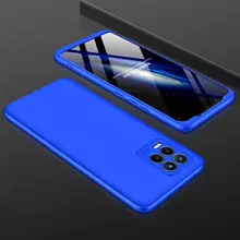Чехол бампер для Realme 8 Pro GKK Dual Armor Blue (Синий)