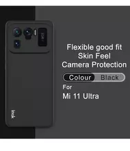 Чехол бампер для Xiaomi Mi 11 Ultra Imak UC-2 Black (Черный)