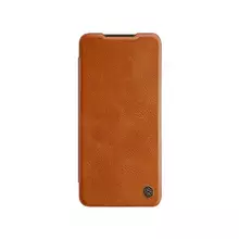 Чехол книжка для Samsung Galaxy A22 Nillkin Qin Brown (Коричневый) Чехол книжка для Samsung Galaxy A22 Nillkin Qin Brown (Коричневый)