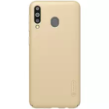 Чехол бампер для Samsung Galaxy M30 Nillkin Super Frosted Shield Gold (Золотой) Чехол бампер для Samsung Galaxy M30 Nillkin Super Frosted Shield Gold (Золотой)