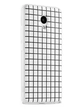 Чехол бампер для Meizu M5 Note Anomaly 3D Grafity Cell (Клетка)