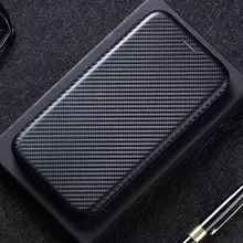 Чехол книжка для Samsung Galaxy S10 Lite Anomaly Carbon Book Black (Черный) Чехол книжка для Samsung Galaxy S10 Lite Anomaly Carbon Book Black (Черный)