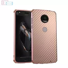 Чехол бампер для Motorola Moto G6 Plus Anomaly Carbon Rose Gold (Розовое Золото) Чехол бампер для Motorola Moto G6 Plus Anomaly Carbon Rose Gold (Розовое Золото)