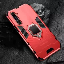 Чехол бампер для Realme 6 Anomaly Defender S Red (Красный) Чехол бампер для Realme 6 Anomaly Defender S Red (Красный)